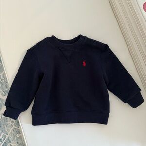 Ralph Lauren baby sweatshirt 12M ( top only)